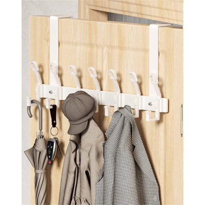 Porte-crochet en alliage d'aluminium au-dessus de la porte
