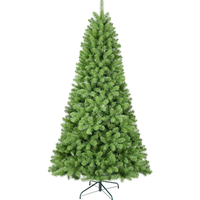 Arbre de Noël artificiel à 8 pieds, 1430 pointes, fil à mémoire et installation rapide pour arbre à charnières de 8 pi, 8'