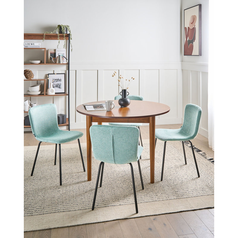 47cm H Fabric Upholstered Upholstered Back Accent, Mint Green