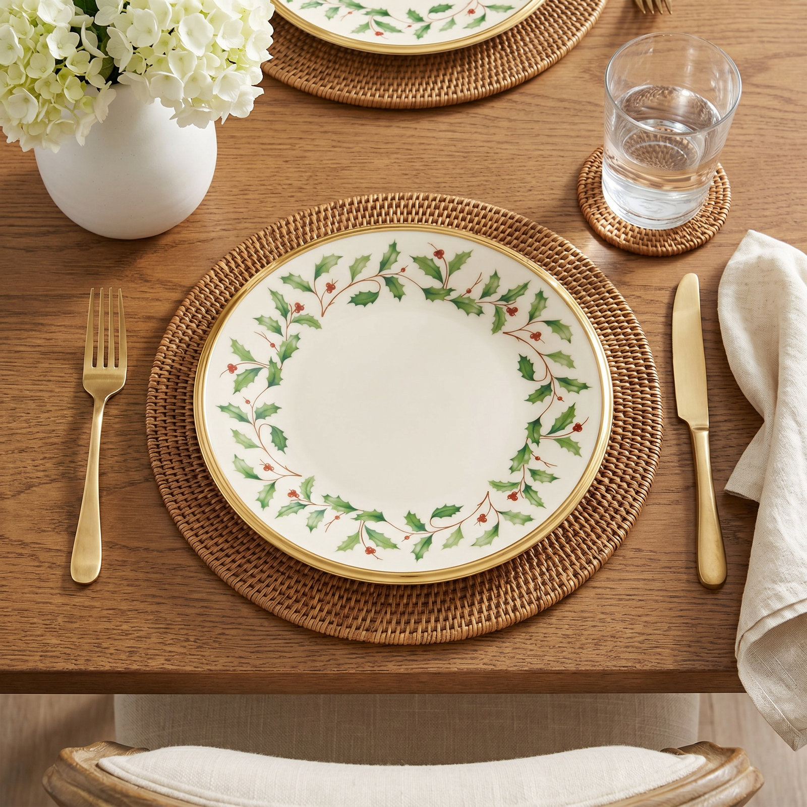 Lenox Holiday 7" Bread and Butter Plate