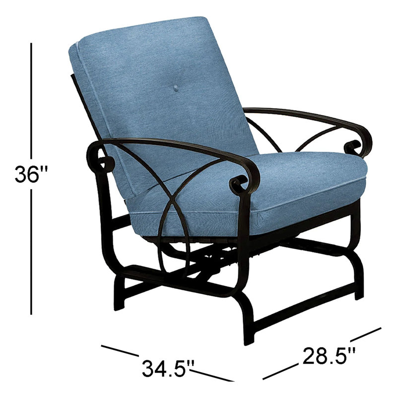 Palazzo Cushion Outdoor Rocker Chair