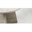 Petite table de bout moderne pour le salon Travertine Look-687432415