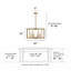 Lustre à bougie 6/8 lumières Modern Modern-747202882-747202883
