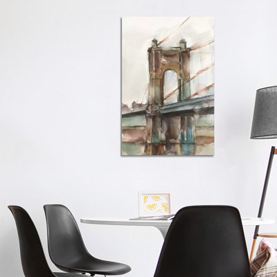 «Bridge at Sunset I» par Ethan Harper - reproduction d'art