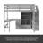 Full Size Loft Bed-293693458