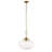 Uttermost Bellaire 1 Light Glass Shade Pendant