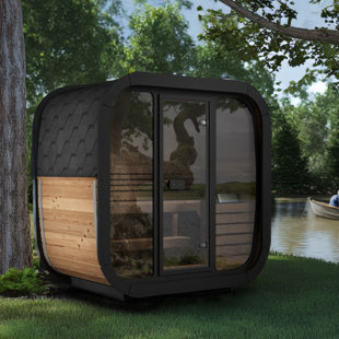 Saunalife Model Cube-Series Outdoor Home Sauna Kit (SL-MODELCL4G)