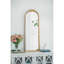 Miroir de plancher en bois 19 po x 56 po, miroir de maquillage complet pour salle de bain, chambre à coucher, salon