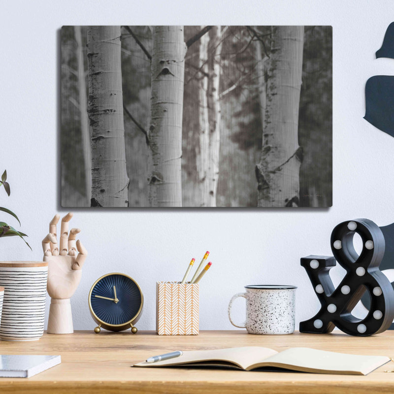 "Aspens IV" par Debra Van Swearingen, H 12 po x l 16 po