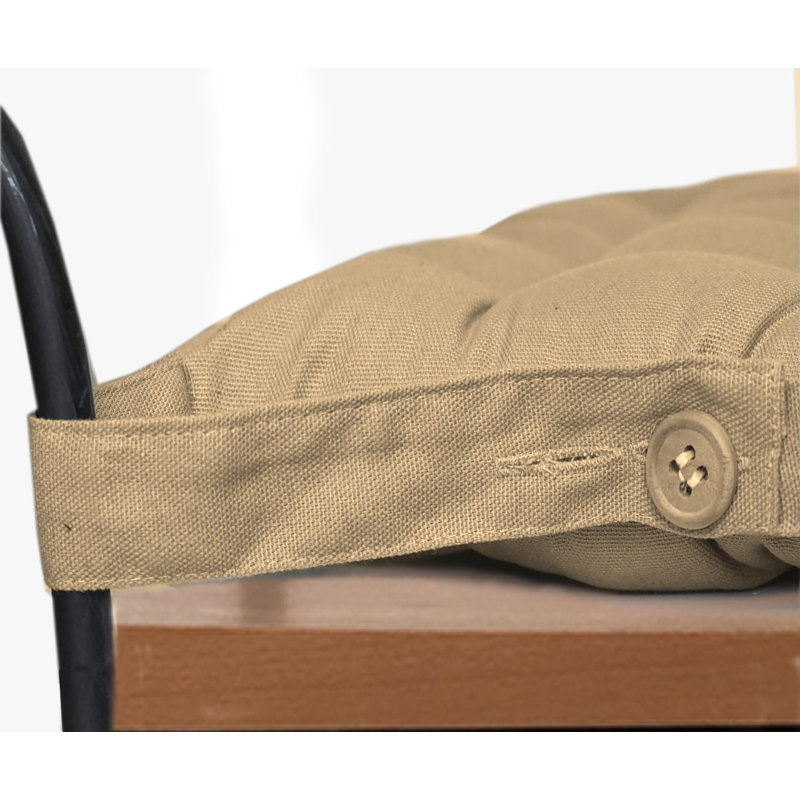 Chair Pad Cushion, Beige