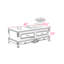 Table basse American