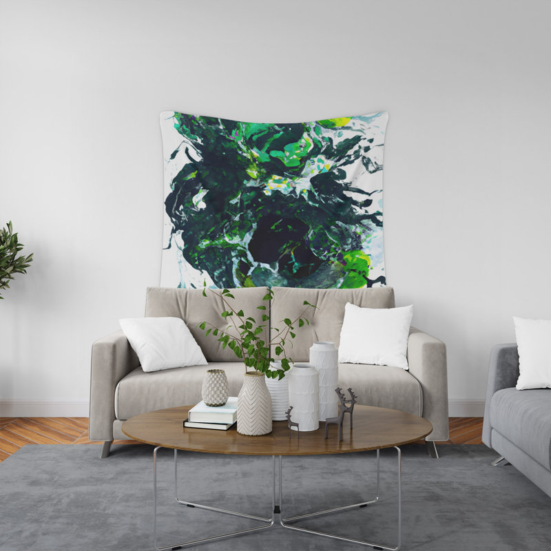 Tapisserie murale, H 88 po x l 104 po