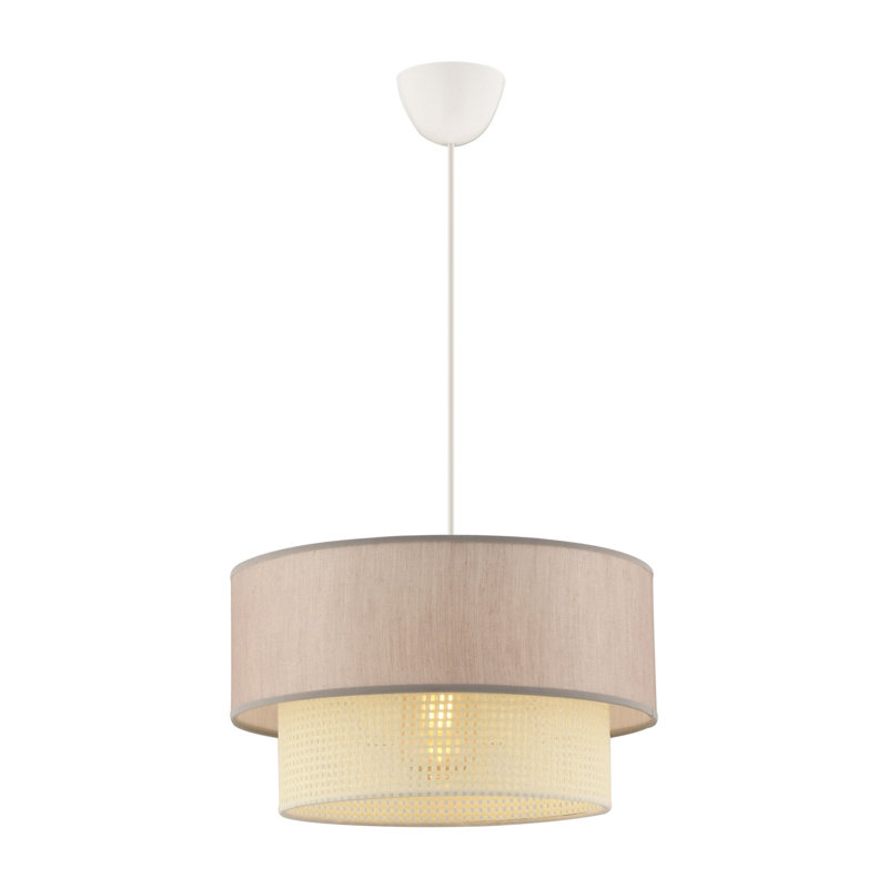 Lustre, Blanc / beige