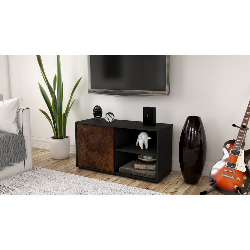 Jaren 91.8cm W Chest of Drawers, Black/Dark brown