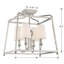 Plafonnier semi-encastré 4 lumières 16 po-673025384