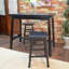 Tabouret de comptoir 24 po avec repose-pieds intégré Traditional-1039827652