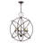Auberta 5 - Light Dimmable Globe Chandelier-2041889796
