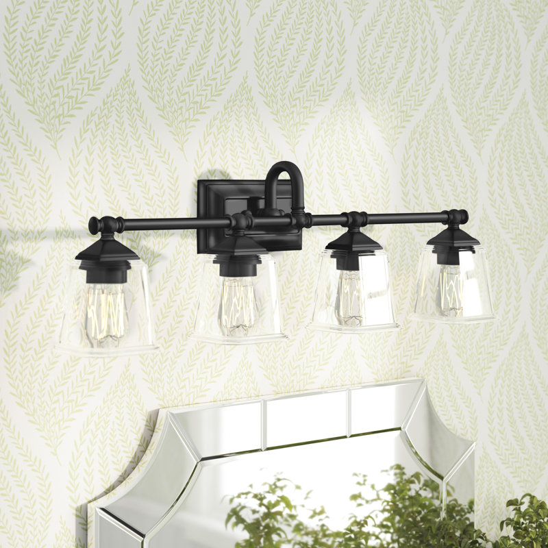 Ariel 4 - Light Dimmable Vanity Light, Earth Black