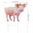 Farm Garden Stake - Pig
