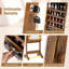  Armoire à bijoux avec miroir à DEL avec 20 lumières DEL-1055854960