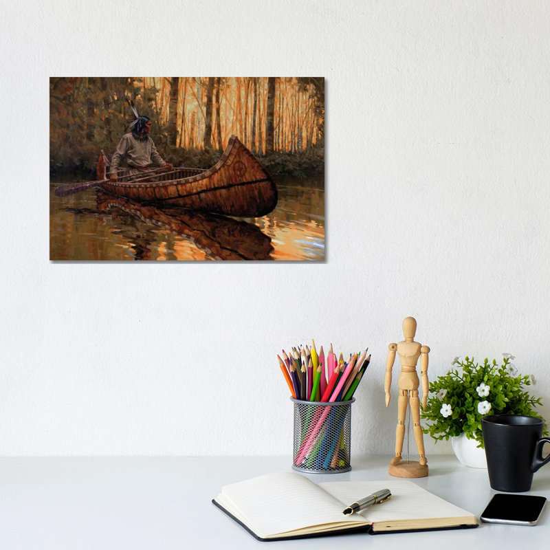 Autumn Light by Joe Velazquez - Wrapped Canvas Print, 20.32 cm H x 30.48 cm W