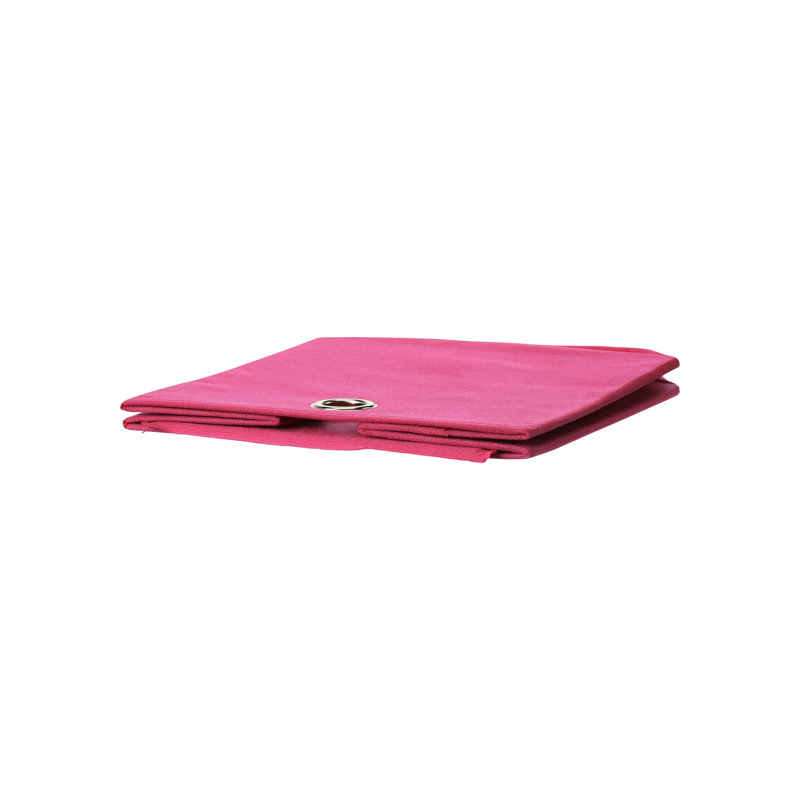 Rebrilliant Fabric Decorative Bin, Pink