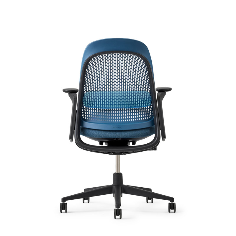 Haworth Breck Office Chair, Lagoon, Black