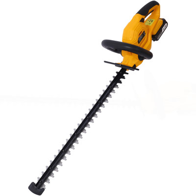 20V Cordless Hedge Trimmer, 22 Inch Steel Blade, Reduced Vibration, Battery And Charger Included