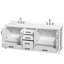 Sheffield 80" Freestanding Double Bathroom Vanity with Quartz Top-1589030891-1588991922