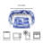 Spode Blue Italian Square Dish 10"X3"