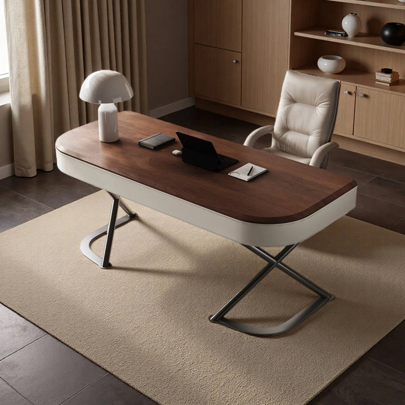 Bureau simple à domicile, H 29,53 po x l 55,12 po x P 25,59 po