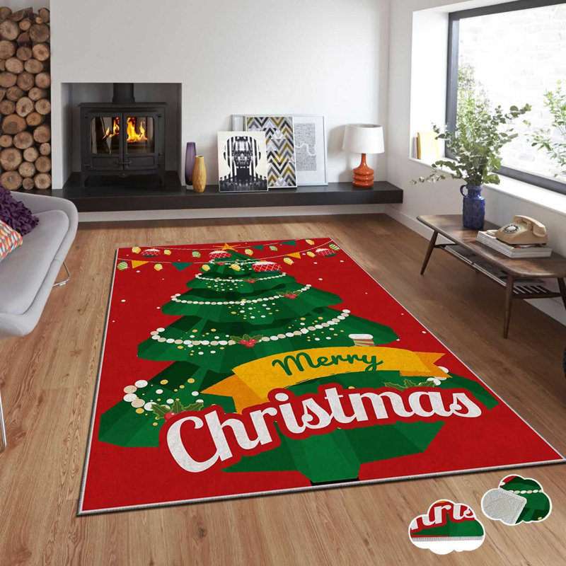 Premium Velvet Area Rug (31.5 x 55.1 inches), 100% Polyester, 740 g/m² | Non-Slip Dot Underside, Laminated Sponge for Comfort | Easy to Clean, Machine Washable at 86°F | Perfect for Home & Office Décor