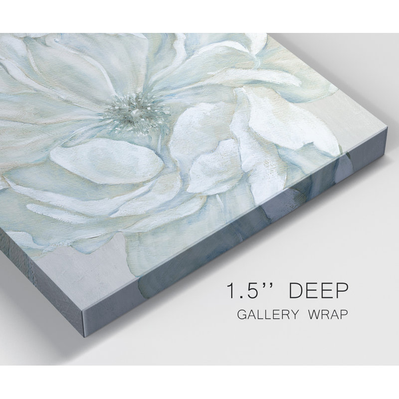 «Morning Petals I», ensemble de 2 reproductions d'art sur toile tendue, H 16 po x l 32 po x P 1 po
