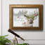 «Holiday Deer Collection A», reproduction sur toile encadrée