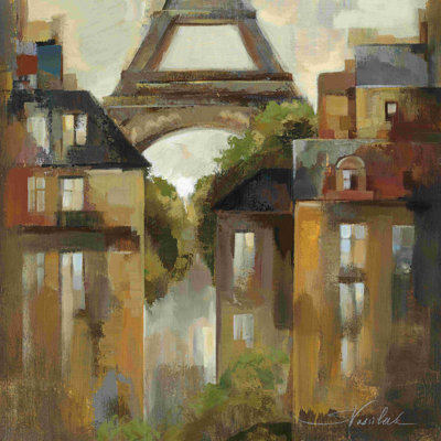 «Paris Late Summer», reproduction sur toile tendue