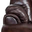 37.5'' Wide Genuine Leather Power Standard Recliner-831026424