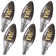 Dimmable E12 Candelabra Bulb, 60lm, Led Filament Candle Bulb C11, Smoky Grey Glass, 4000k Cool White