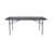 Rectangular Plastic Folding Event Table With Carrying Handle, Portable Banquet Table