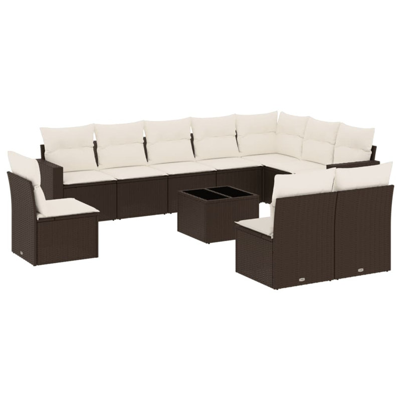 Ensemble de canapé de jardin Vidaxl