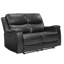 Causeuse inclinable manuelle en similicuir Westwick-637465823