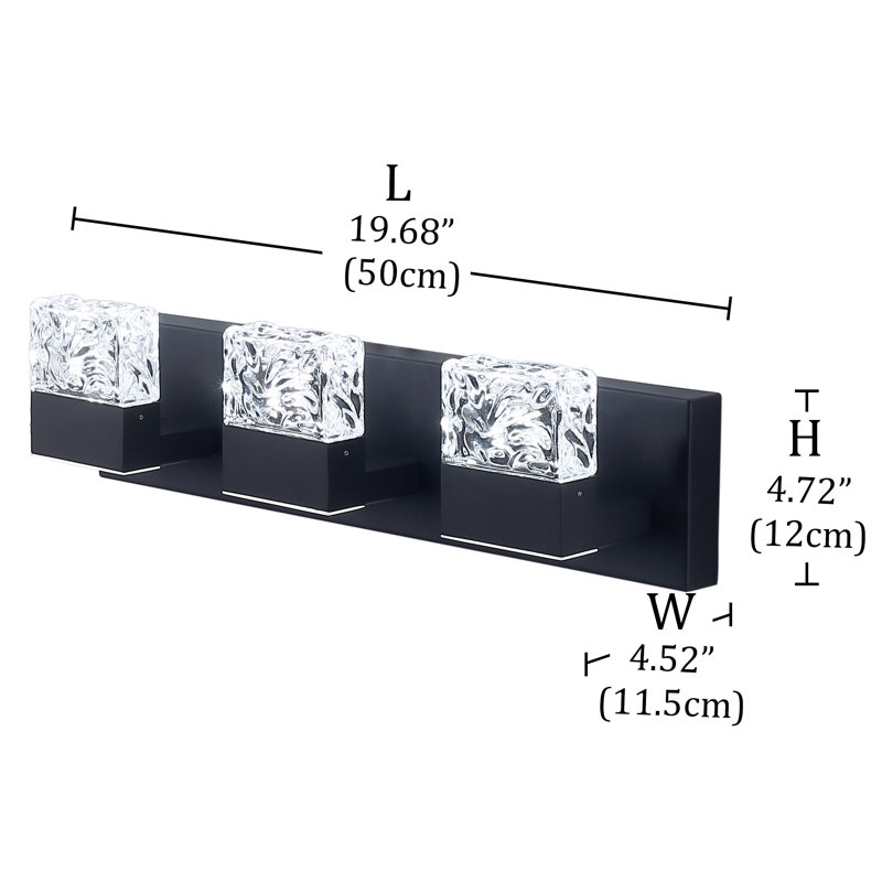Catalda 3 - Light Dimmable Vanity Light