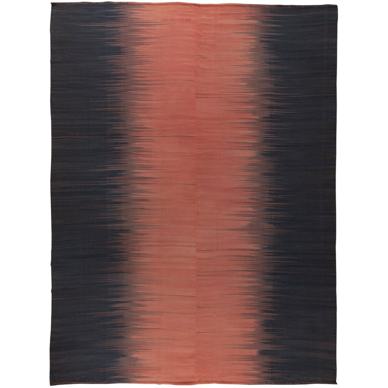 Moderne moderne kilim turc Kisara 11 pi 9 po x 15 pi 7 po Modern