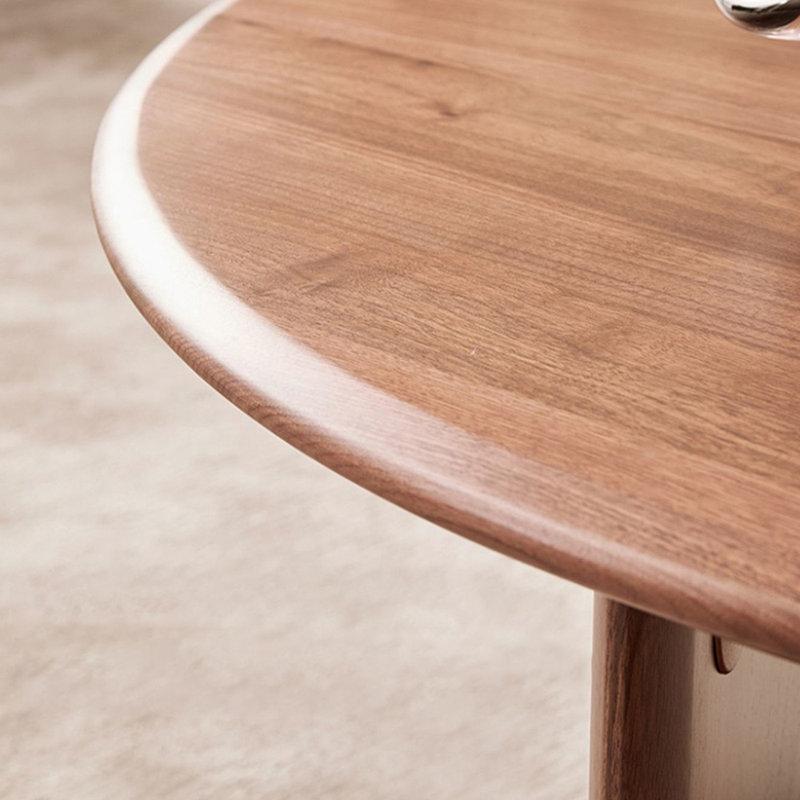 European style solid wood coffee table