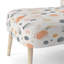 Chaise d'appoint à motif géométrique - formes d'appoint orange-893329325