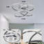 41cm Butterfly‑Shaped Dimmable LED Flush Mount Ceiling Light with Remote Control for Living Room-1692670068