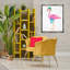 «Flamingo with Beach Tote» par Julie DeRice-149225454-149225449
