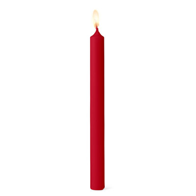 Unscented Taper Candle
