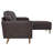 Valour 98" Leather Sectional Sofa-1351889213
