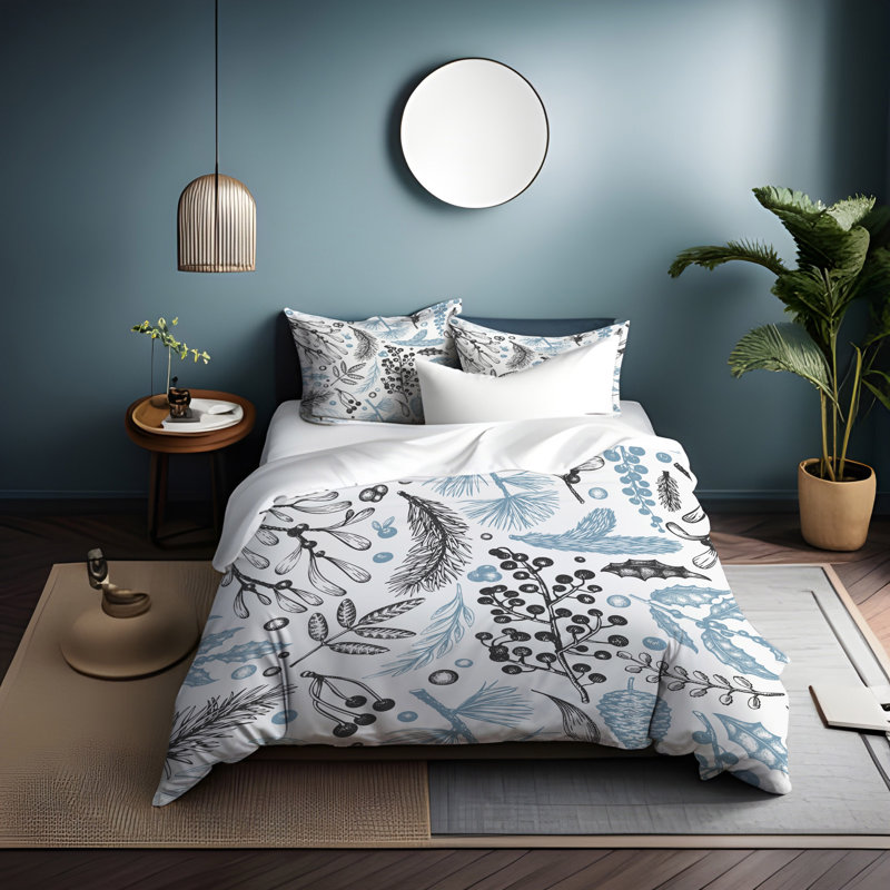 Literie , Housse de couette simple + 1 taie décorative pour