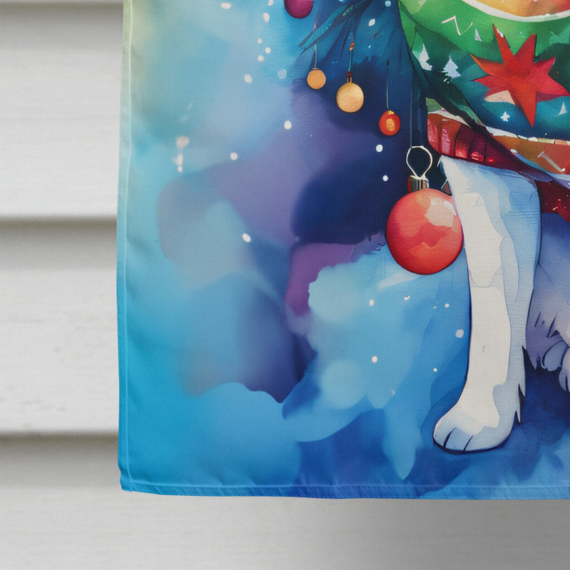 Double Sided Polyester Christmas, 40'' H x 28'' W